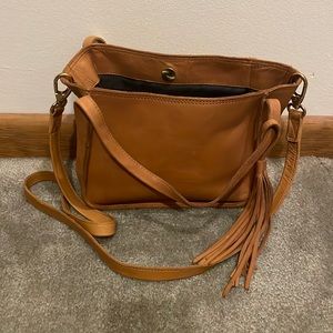Margot tan leather bag